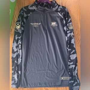 Colosseum Ohio Bobcats Military Appreciation Quarter Zip